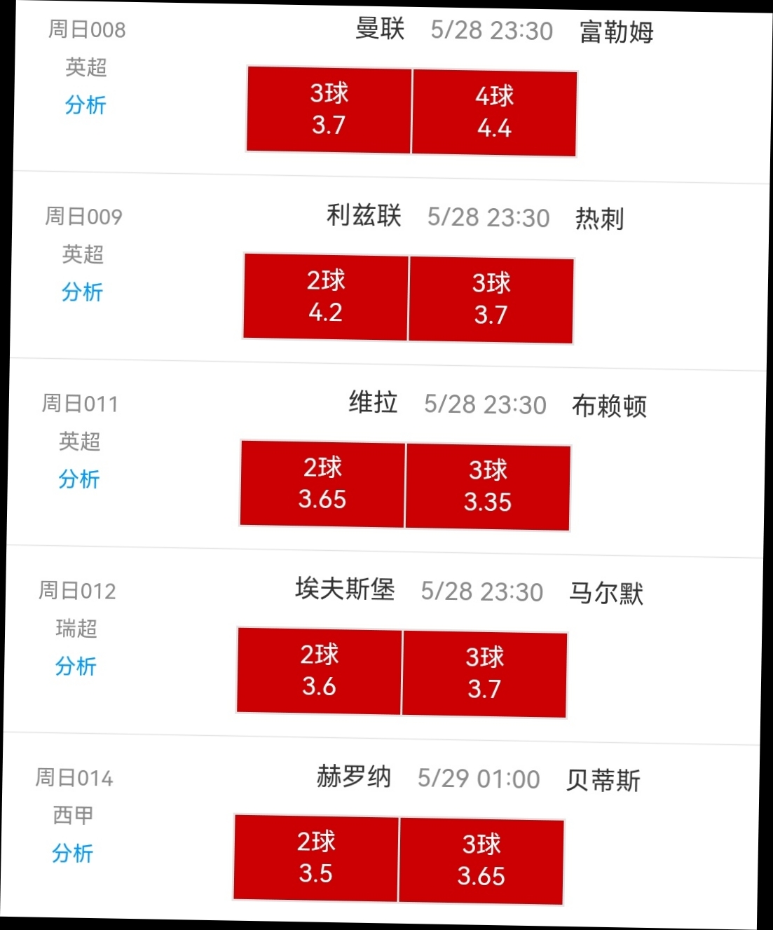 周日晚上比赛瞎聊