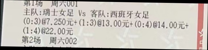 可惜了，我的西班牙！！！