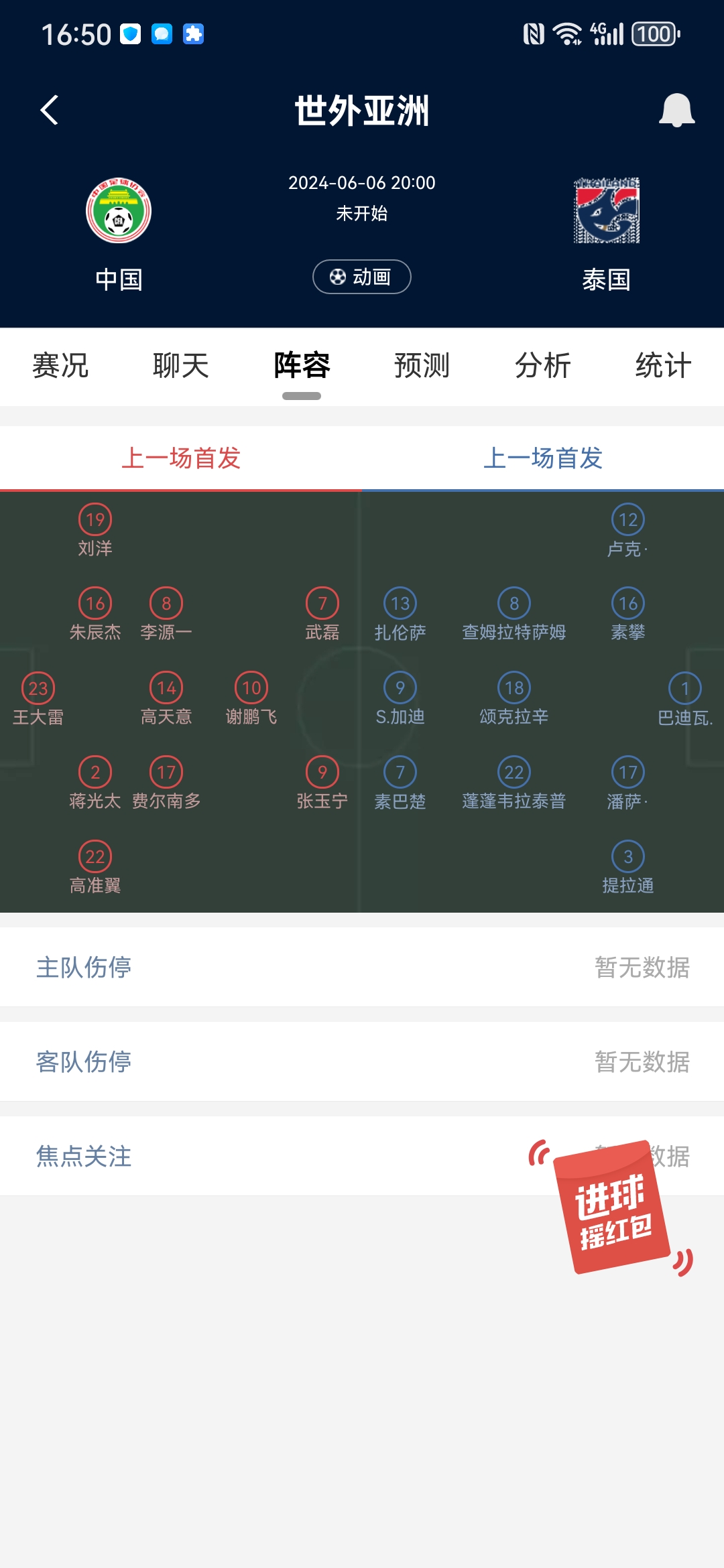 国足加油，国足必胜